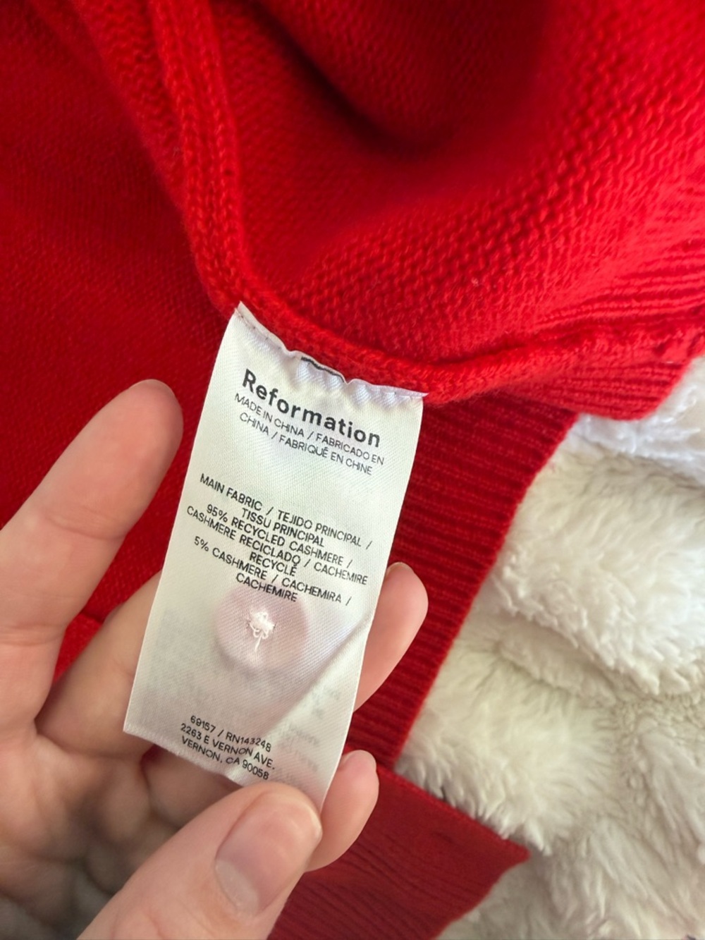 Reformation Cashmere Cardigan - Picture 5 of 5